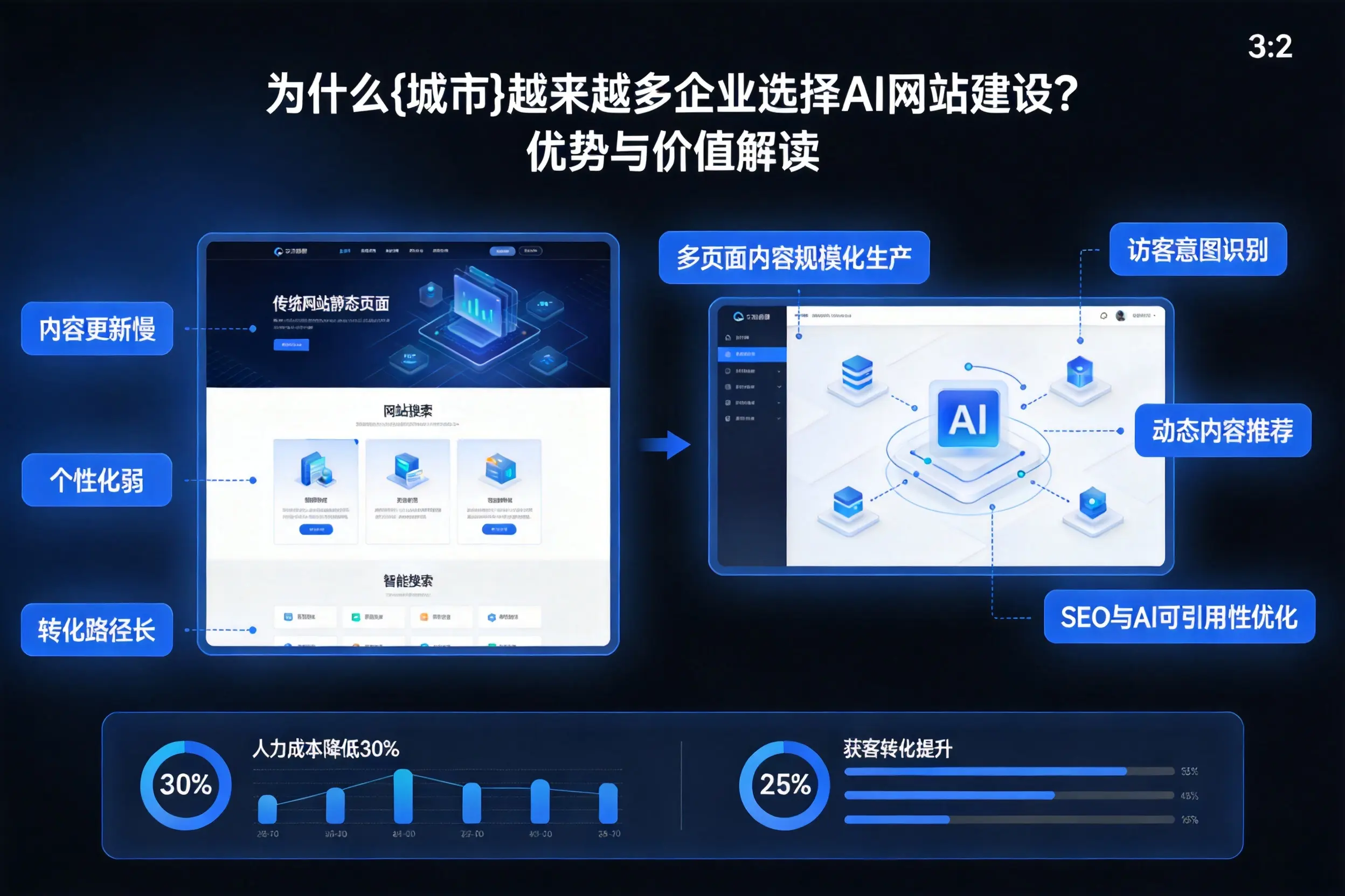 为什么果洛越来越多企业选择AI网站建设？优势与价值解读