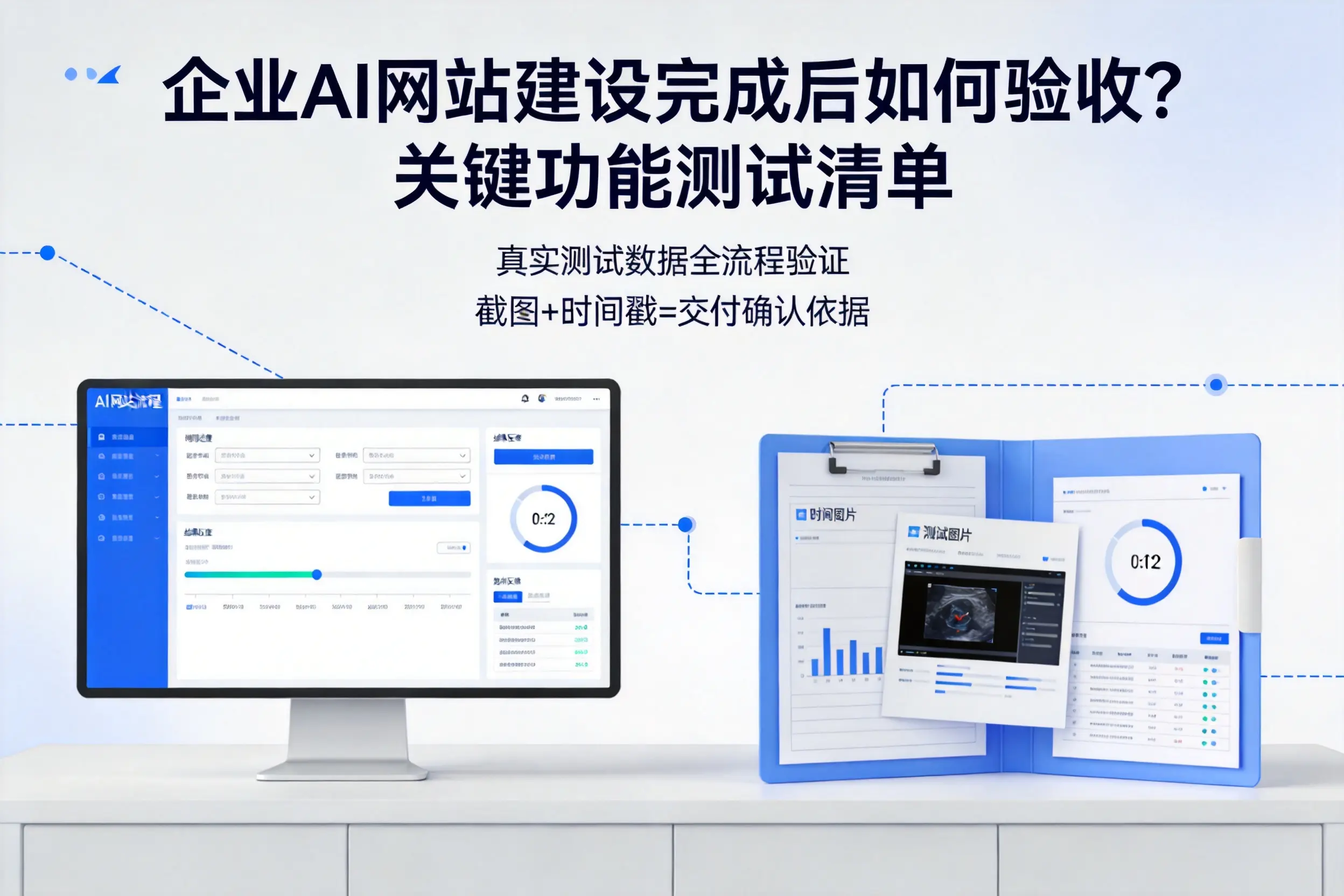 果洛企业AI网站建设完成后如何验收？关键功能测试清单