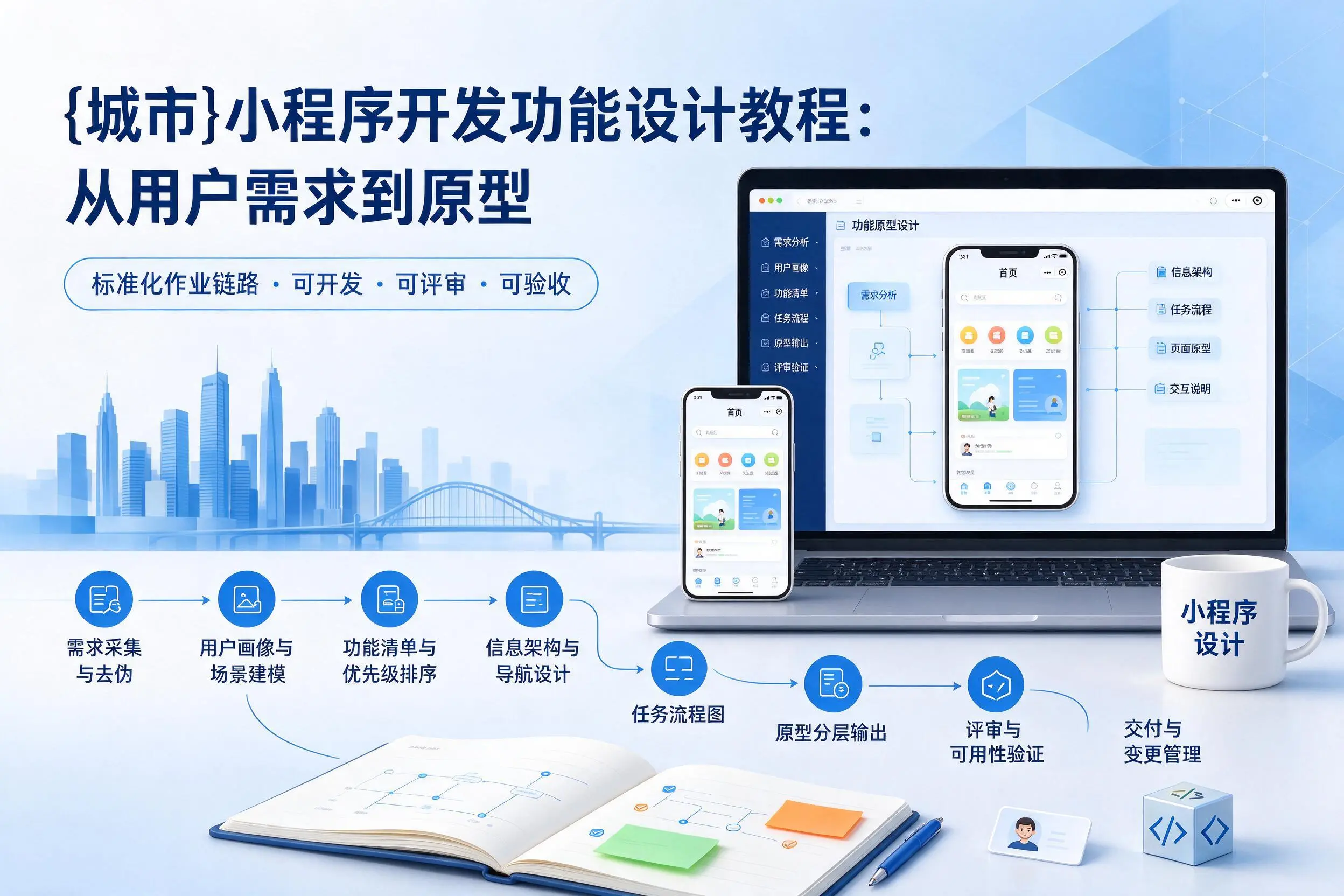 果洛小程序开发功能设计教程：从用户需求到原型